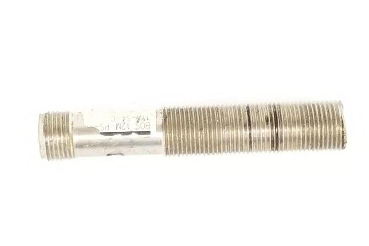 Used BALLUFF BOS12MPS1YAS4C SENSOR 4-PIN BOS 12M-PS-1YA-S4-C, 10-30V DC