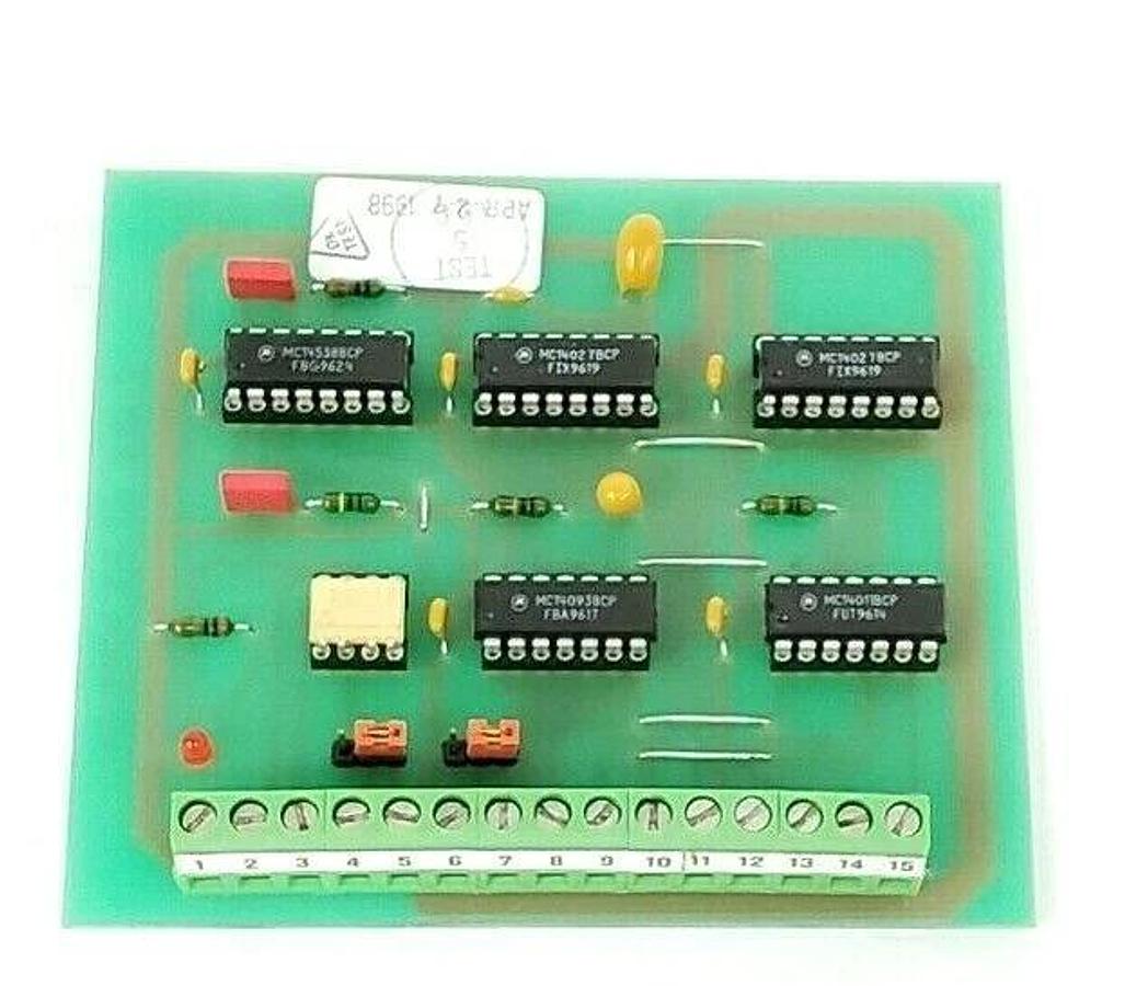 Used METEC GmbH 56649 CIRCUIT BOARD E-RFK 02/00.2052.04