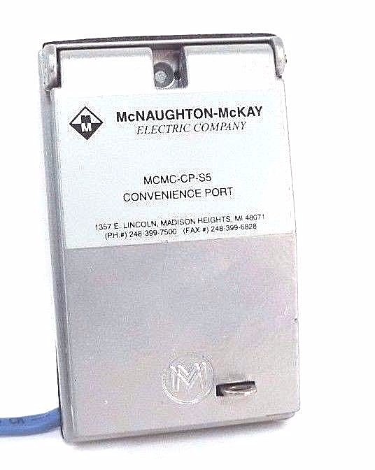 Used NEW MCNAUGHTON MCKAY MCMC-CP-S5 CONVENIENCE PORT MCMCSPS5