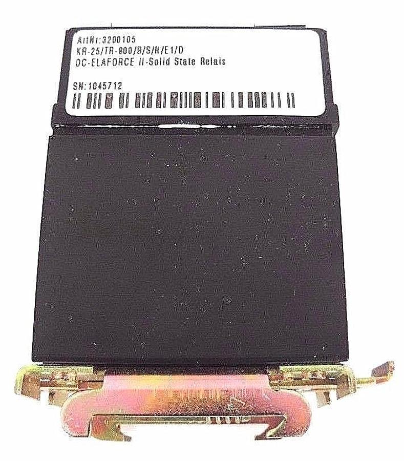 NIB ELREST 3200105 OC-ELAFORCE II SOLID STATE RELAY KR-25/TR-800/B/S/N/E1/D