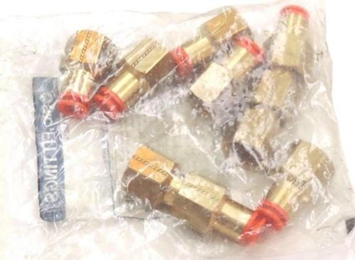 Used NEW SMC KQ2F11-37 FITTINGS FEMALE CONNECTOR KQ2F1137 (QTY:20)