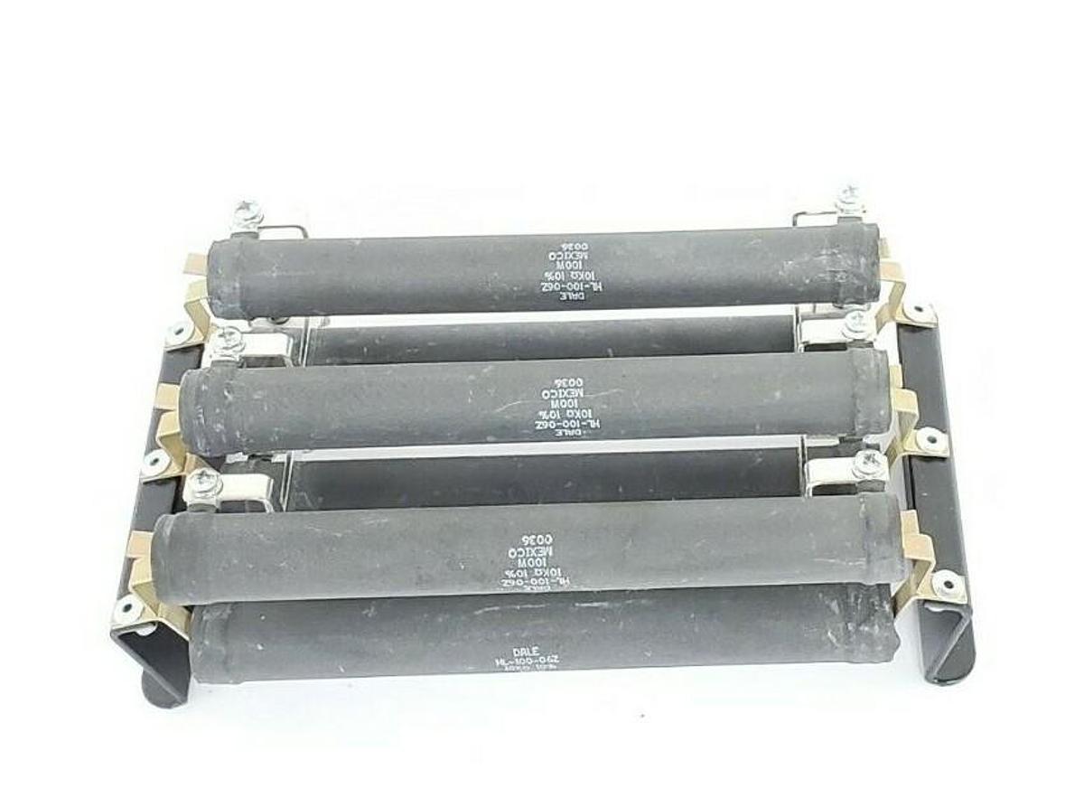 NEW RELIANCE GMC 610275 11B BUS BAR ASSY 61027535R W/ DALE HL-100-06Z RESISTORS