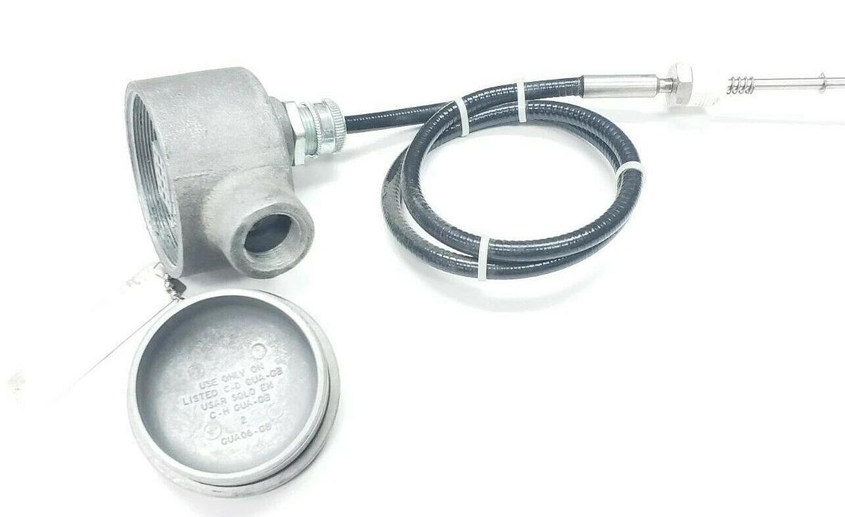 Used CROUSE-HINDS GAYESCO 16-TE-8267 5FT TEMPERATURE PROBE GUAB 26 3/4IN. 21 16TE8267