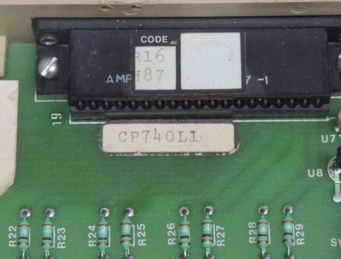 Used REPAIRED EAGLE SIGNAL CP740L1 THERMOCOUPLE BOARD WELEX REPAIR 00R384 D16859-007