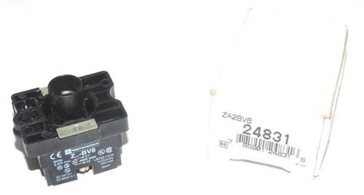 NIB TELEMECANIQUE ZA2-BV6 PILOT LIGHT MODULE 400V MAX ZA2BV6