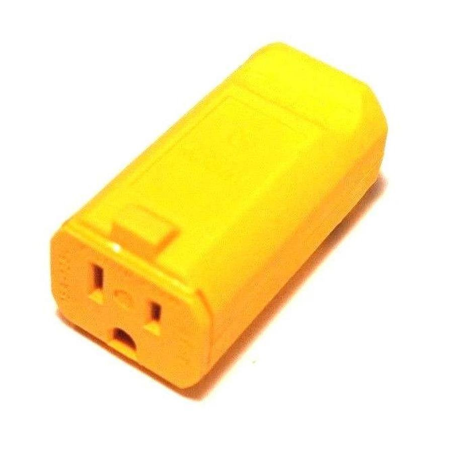 BOX OF 4 NEW ARROW HART 5969YX CONNECTORS 15A, 125V, YELLOW