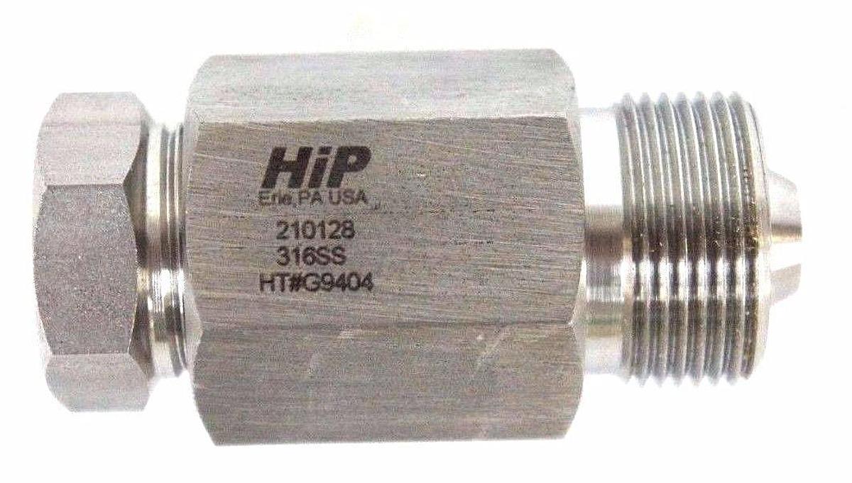 Used NEW HIP 210128 316SS HT#G904 FITTING ADAPTER