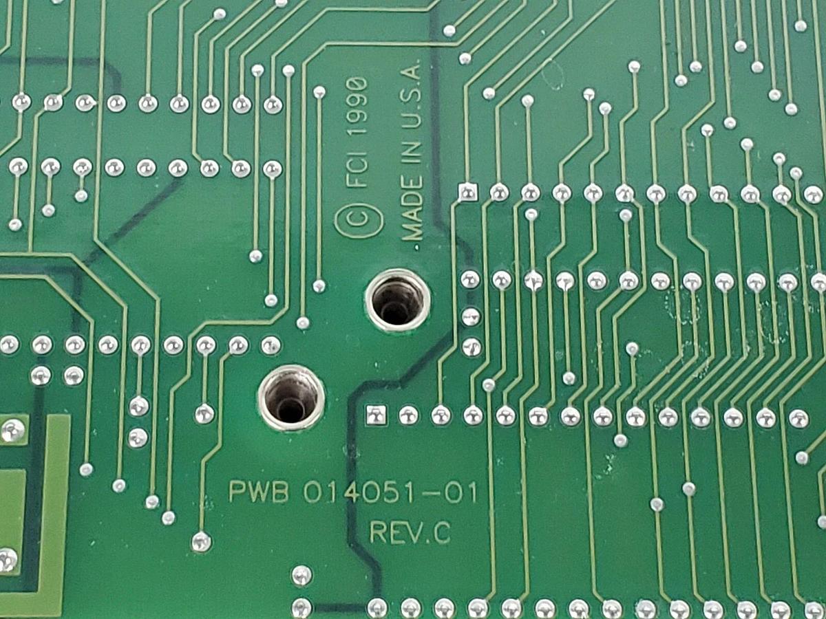 Used FLUID COMPONENTS 014052-01 CONTROL BOARD INTERFACE PWB 014051-01 REV. C
