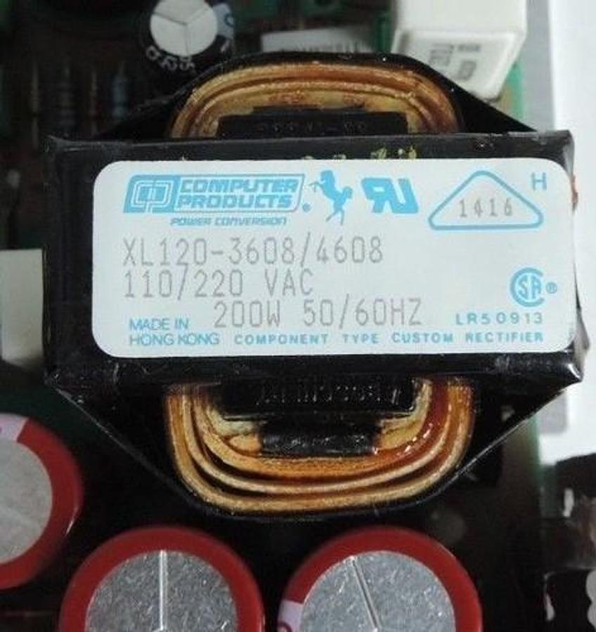 Used COMPUTER PRODUCTS XL120-3608/4608 POWER SUPPLY 016826-01 110/220VAC 50/60HZ 200W