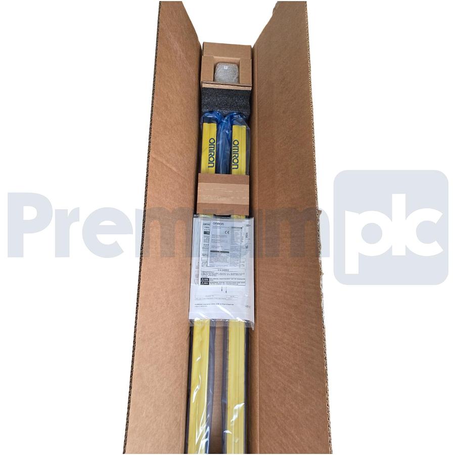 Used OMRON STI F3SG-4RA0880-14 F3SG-RA SAFETY LIGHT CURTAIN SET 14x880mm NSMP