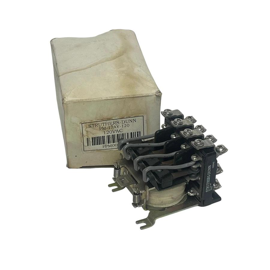 Struthers-Dunn PM-17AY-120 Heavy Duty Relay 120VAC 35A 4PDT