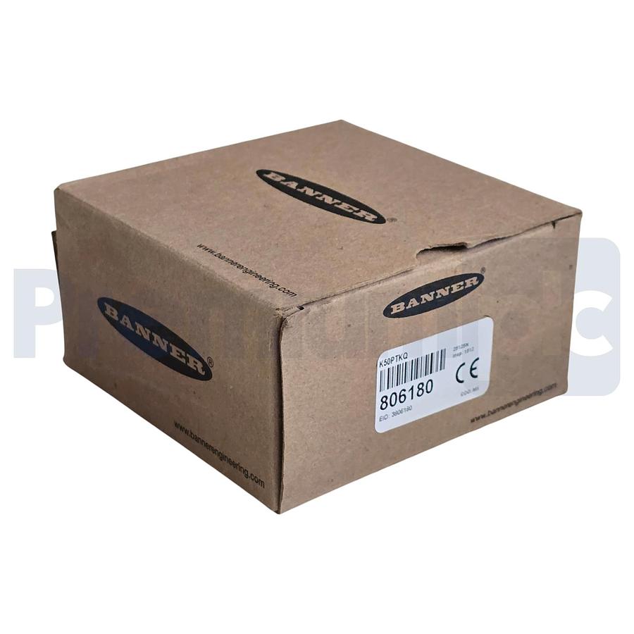 Used Banner K50PTVKQ 806180 K50 Pro Touch IO-Link RGB & Vibration Feedback Sensor NEW