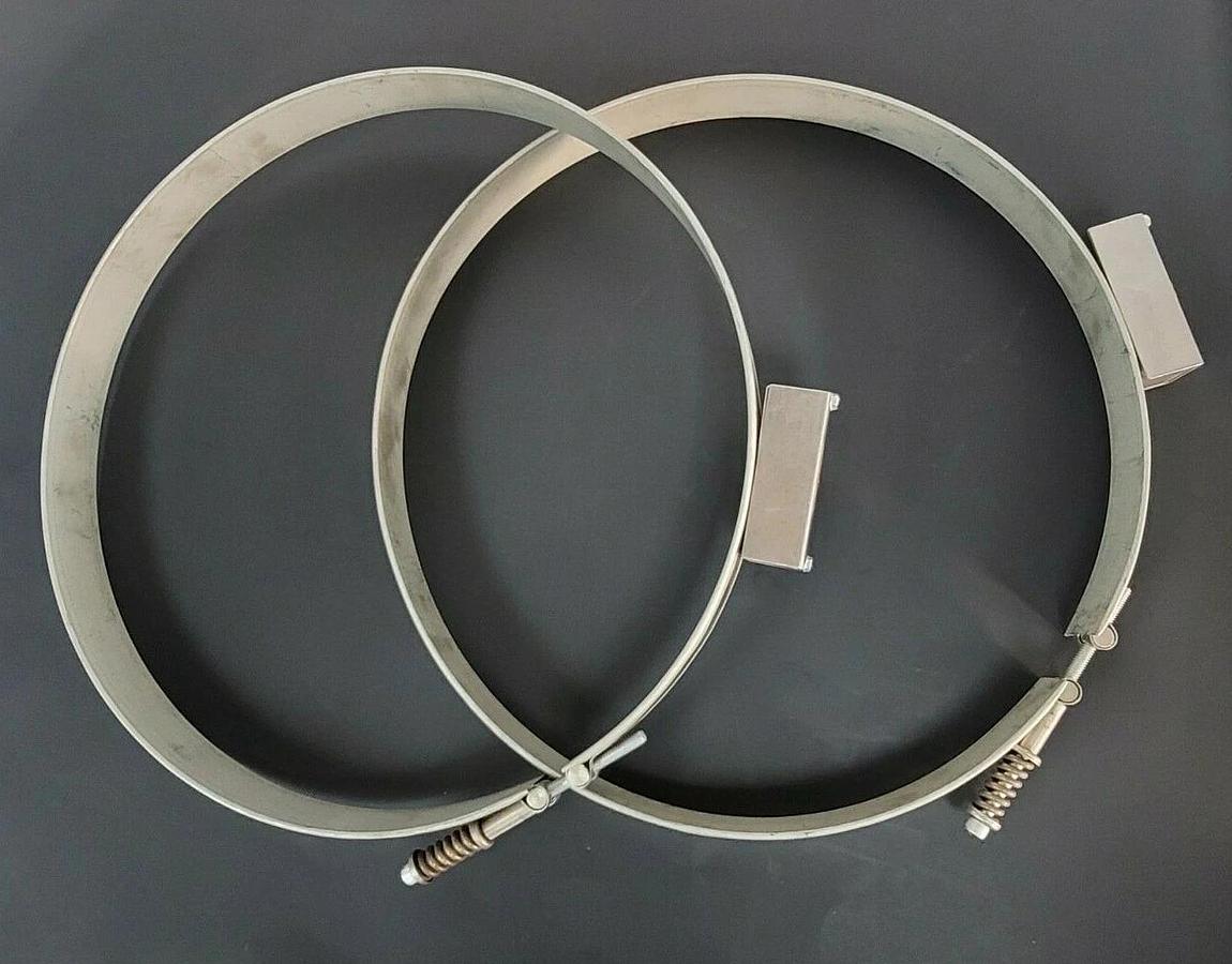 Used LOT OF 2 TEMPCO MBH33362 1600W 120V HEATER BANDS