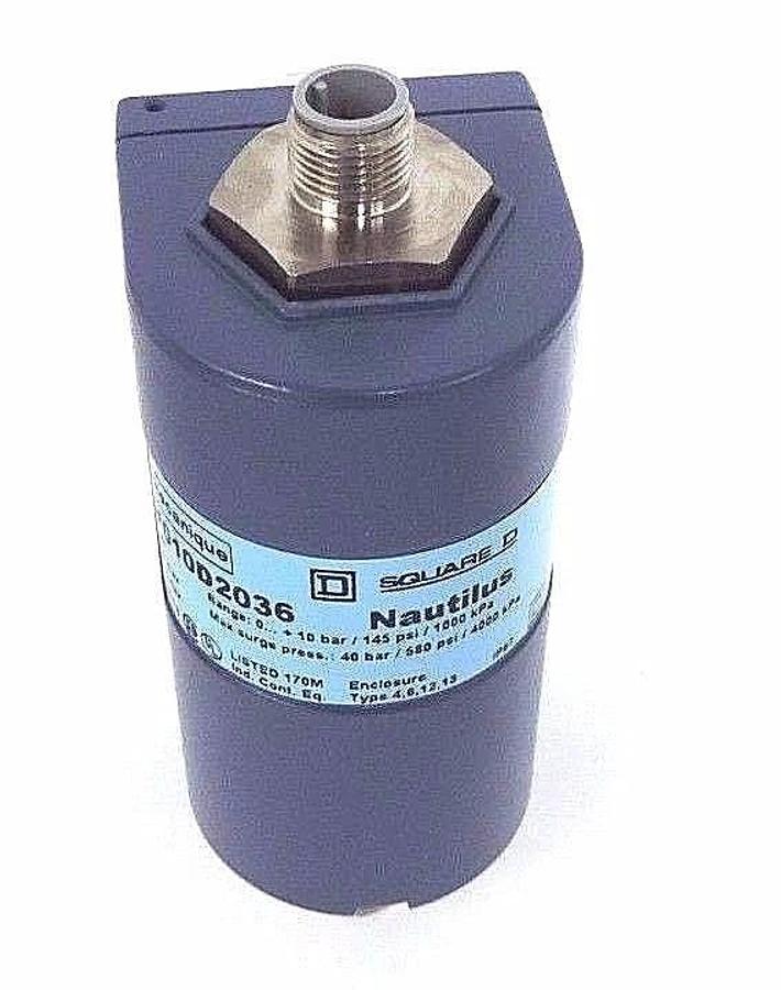 Used LOT OF 2 NIB TELEMECANIQUE XML-F010D2036 DUAL STAGE ELECTRONIC PRESSURE SWITCHES