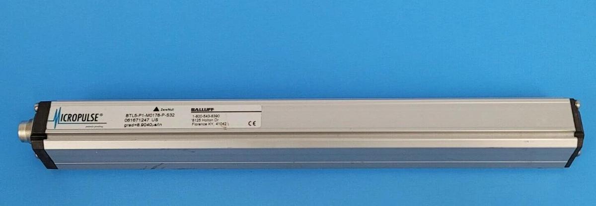 Used BALLUFF BTL5-P1-M0178-P-S32 MICROPULSE TRANSDUCER