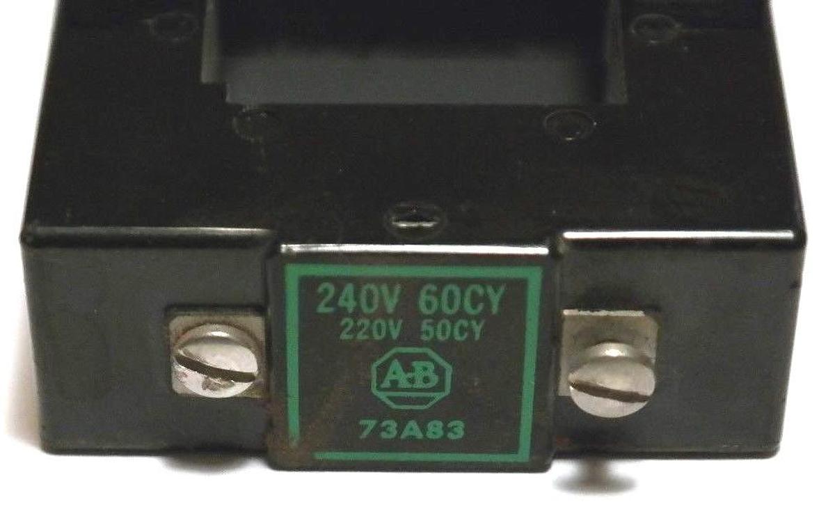 Used NEW ALLEN BRADLEY 73A83 COIL 220/240V, 50/60CY
