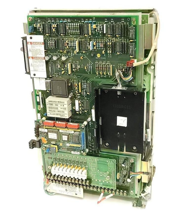 Used ALLEN BRADLEY 1336S-B020-AX-EN4-L6 SER. D 20HP AC DRIVE 1336SB020AXEN4L6