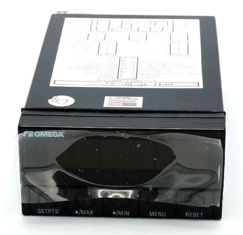 Used NIB OMEGA DP41-TC-DC-S2 HIGH PERFORMANCE TEMPERATURE INDICATIOR DP41TCDCS2