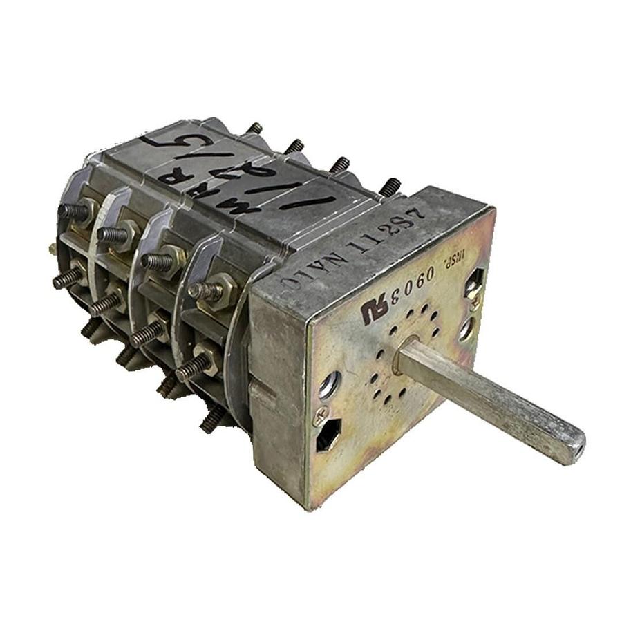 Used NEW WESTINGHOUSE 505A705G0 TYPE W-2 / W2 ROTARY SWITCH