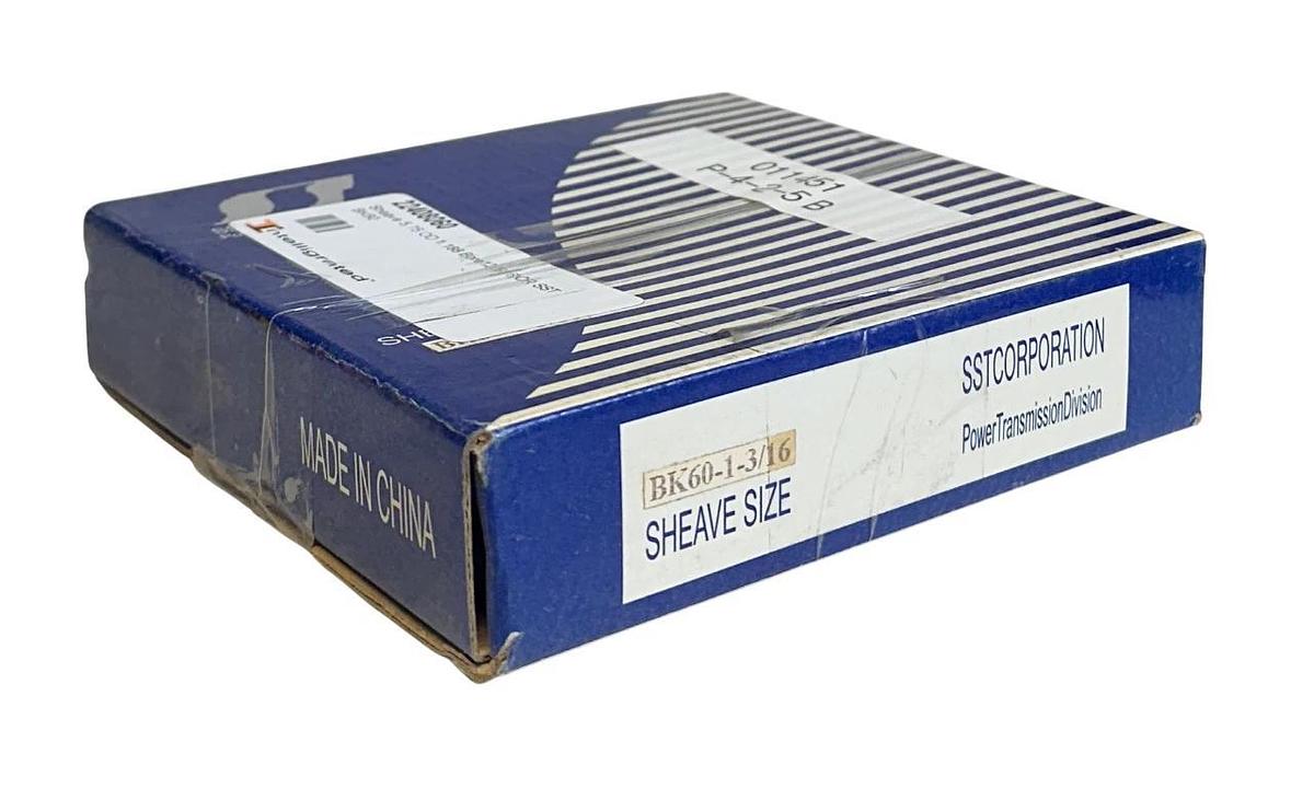SST CORPORATION BK60-1-3/16 / BK601316 FHP SHEAVE V-BELT PULLEY 1-GROOVE NSMP