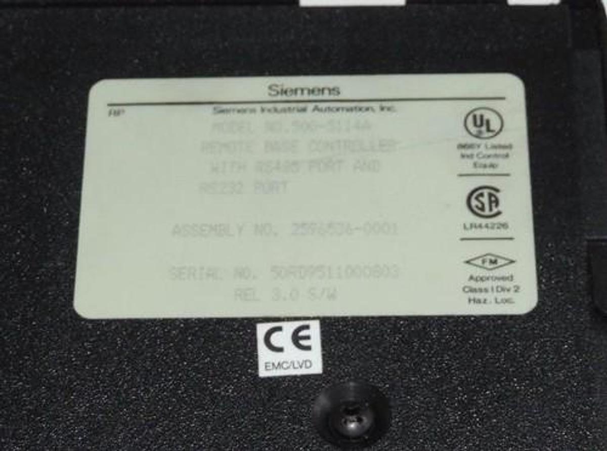 Used TEXAS INSTRUMENTS 500-5114A REMOTE BASE CONTROLLER MODULE 5005114A RS485
