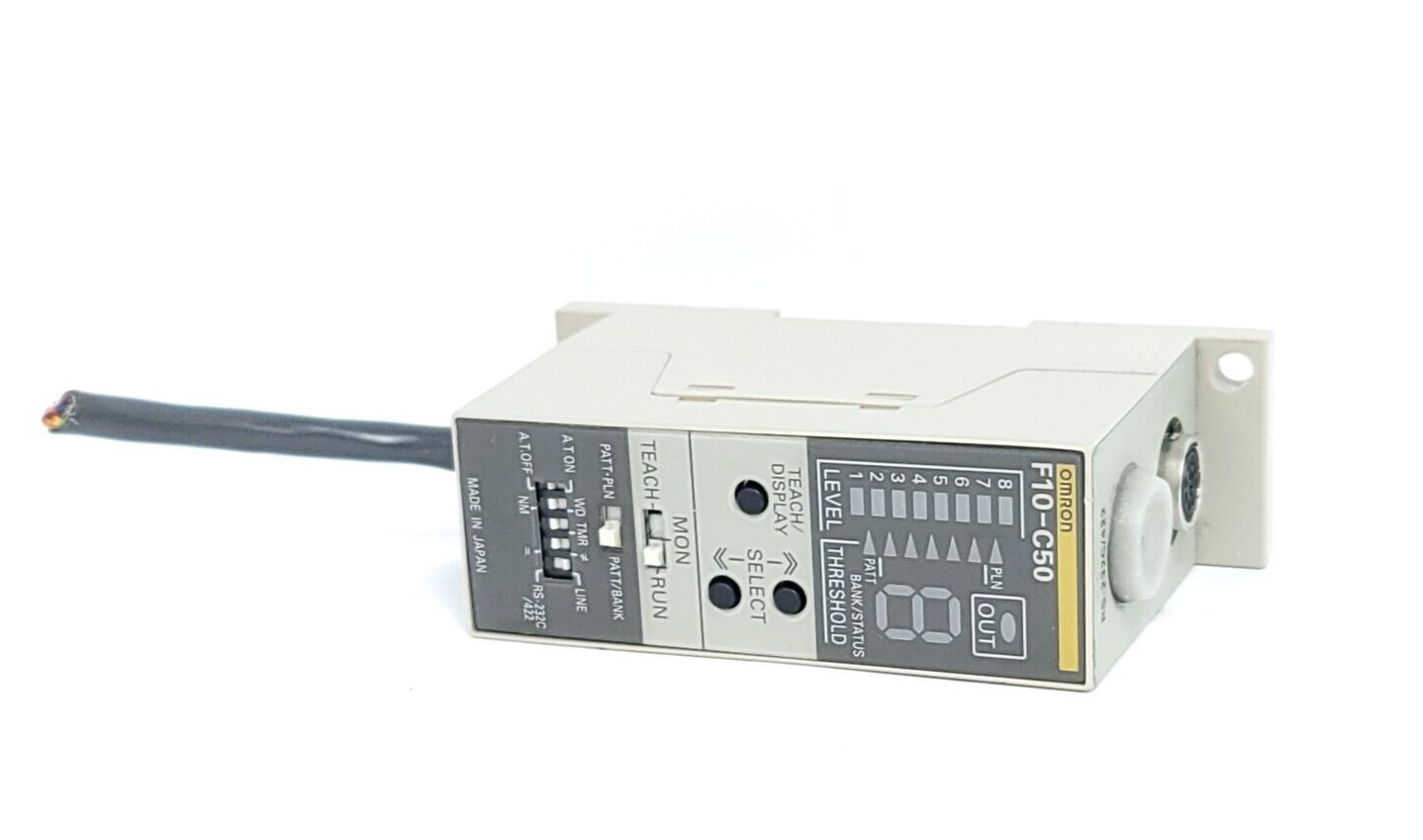 Used OMRON F10-C50 SENSOR CONTROLLER AMPLIFIER F10C50