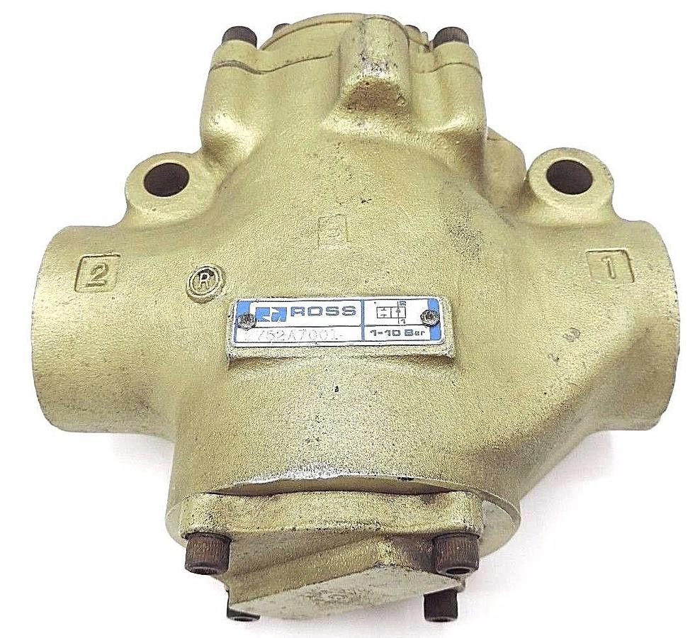 Used ROSS 2752A7001 VALVE 1-10 BAR 1 1/4 2W NO L MV