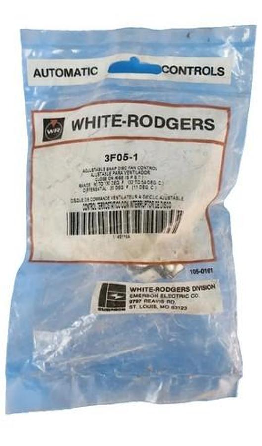 NEW WHITE-RODGERS 3F05-1 ADJUSTABLE SNAP DISC FAN CONTROL