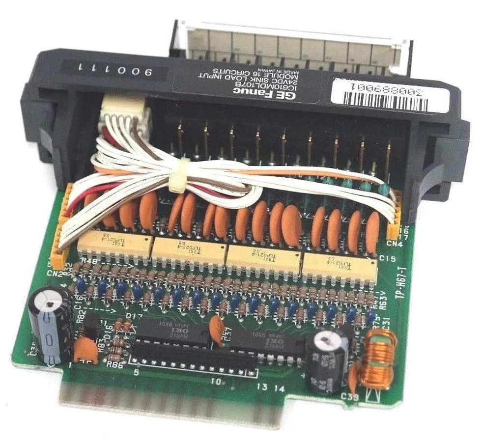 Used NIB GE FANUC IC610MDL107B SERIES ONE PROGRAMMABLE MODULE 24VDC SINK LD IN/16