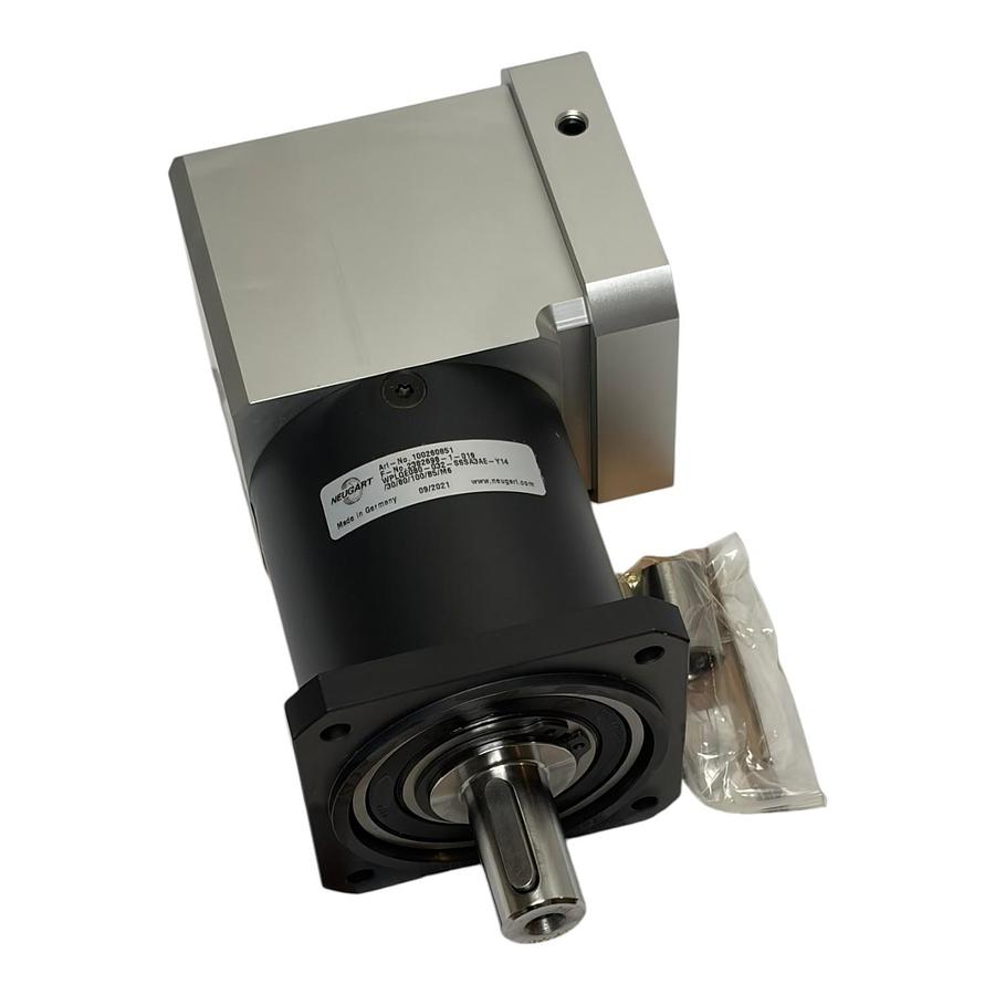 Used Neugart WPLQE080-032 Right Angle Planetary Gearbox 32:1 Speed Reducer - New