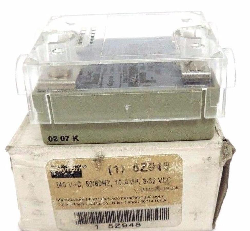 NIB DAYTON 5Z948 RELAY SOLID STATE 240VAC, 50/60HZ, 10AMP, 3-32VDC