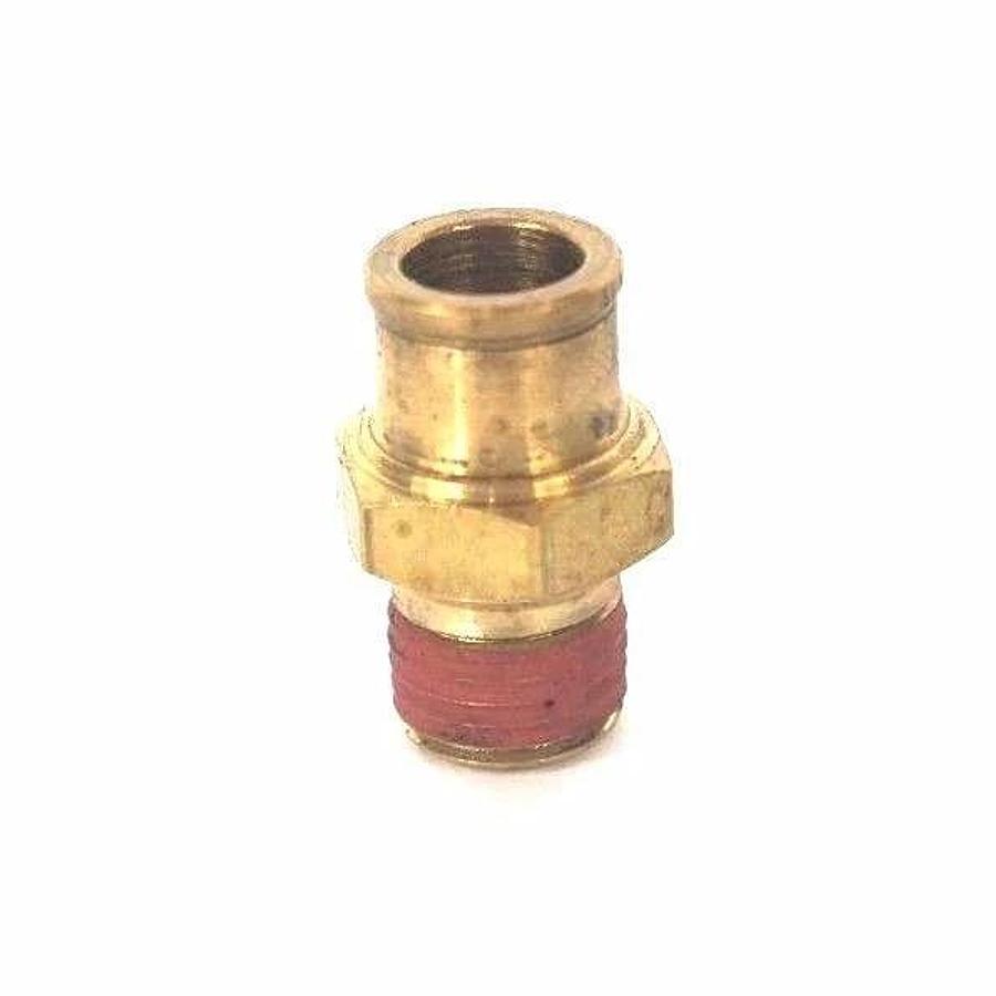 LOT OF 40 NEW EATON QCAB BRASS ADAPTERS 1/8-27 X 3/8"