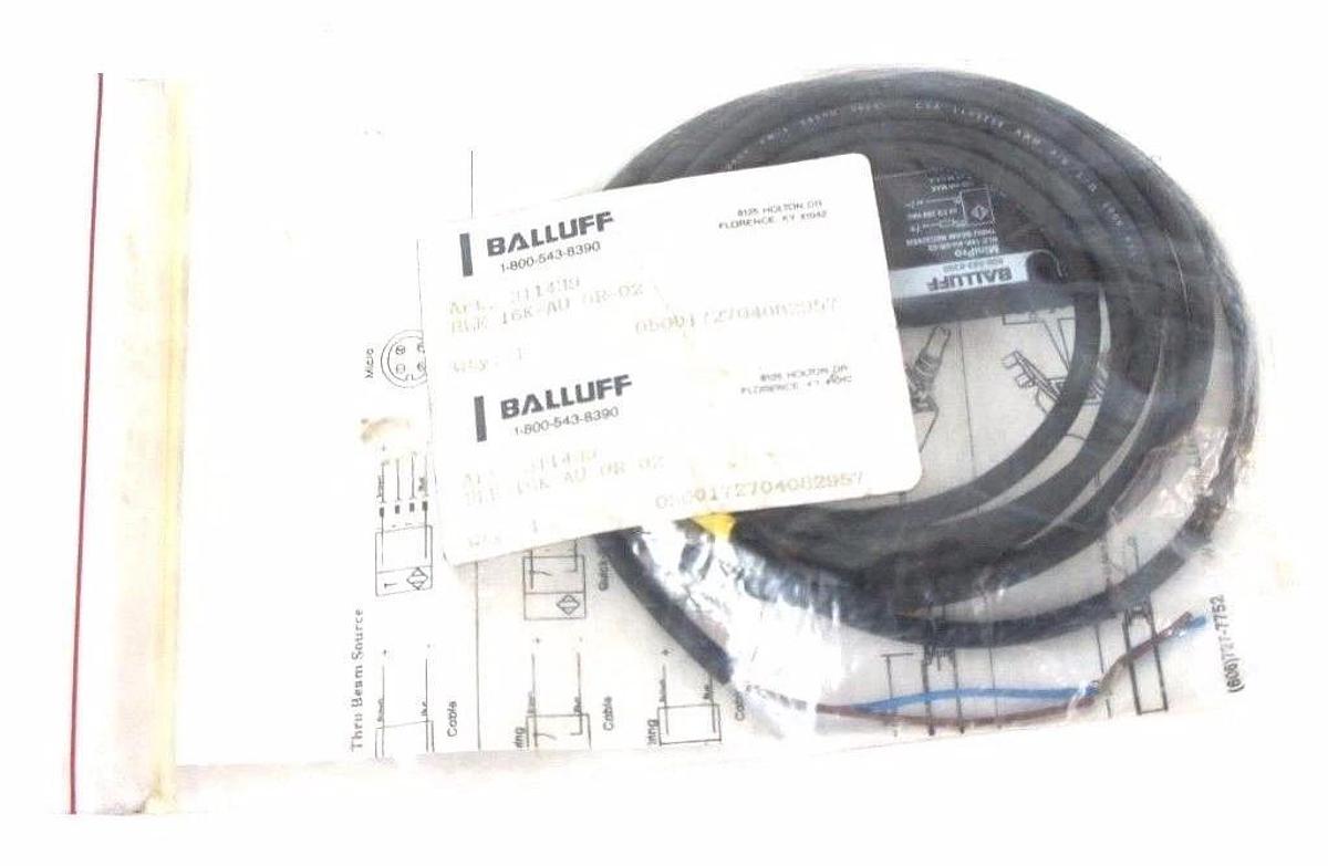 Used NEW BALLUFF BLE 16K-AU-0R-02 THRU BEAM PHOTOELECTRIC RECEIVER 311439