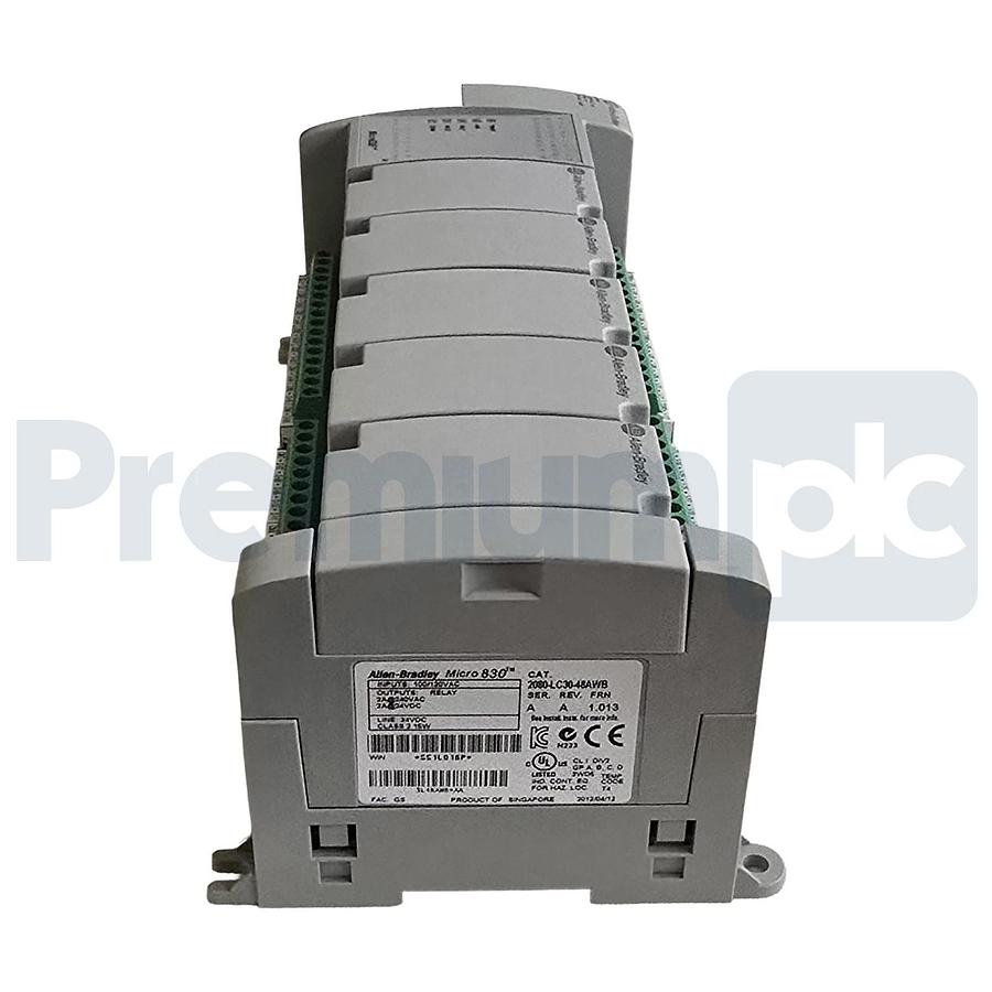 Used Allen-Bradley 2080-LC30-48AWB /A Micro830 48 I/O Controller | 120V AC USPI