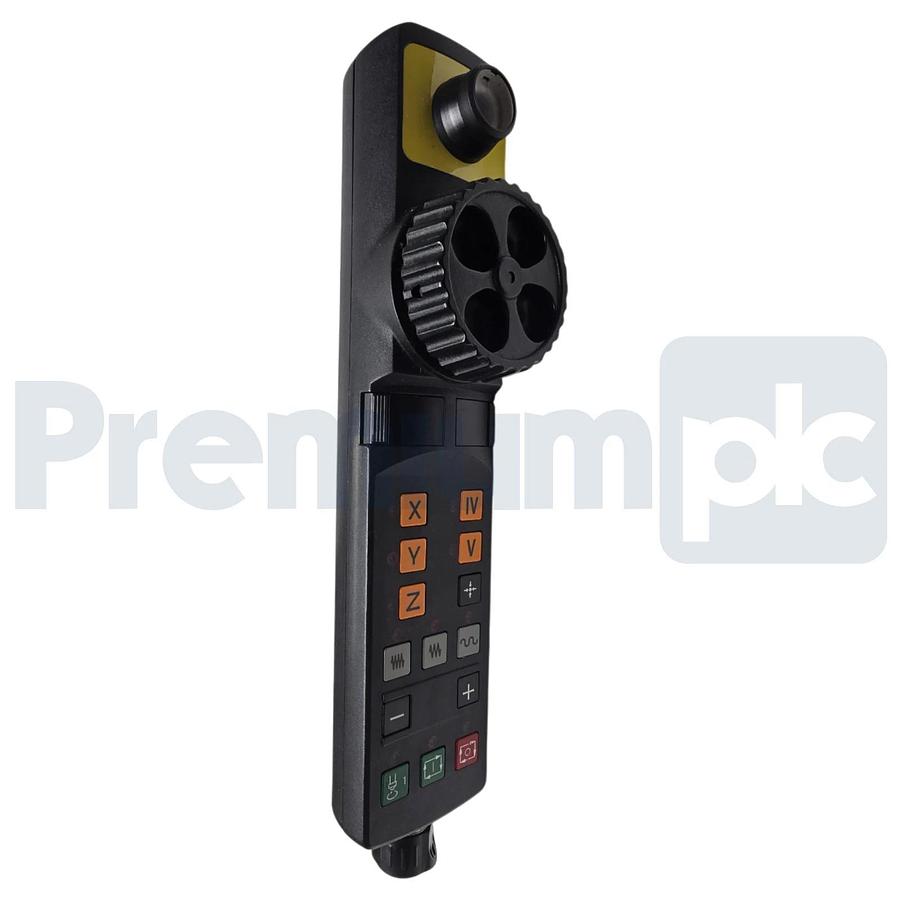 Used HEIDENHAIN HR 410 | HR410 Handwheel CNC MPG E-Stop M23 ID: 296469-55 USPI (read)