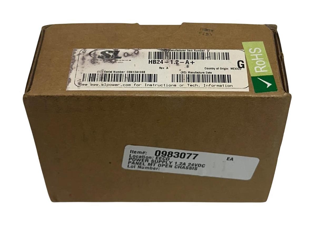 CONDOR HB24-1.2-A+G / HB2412AG LINEAR POWER SUPPLY 100/120/215/230-240V IN NSMP
