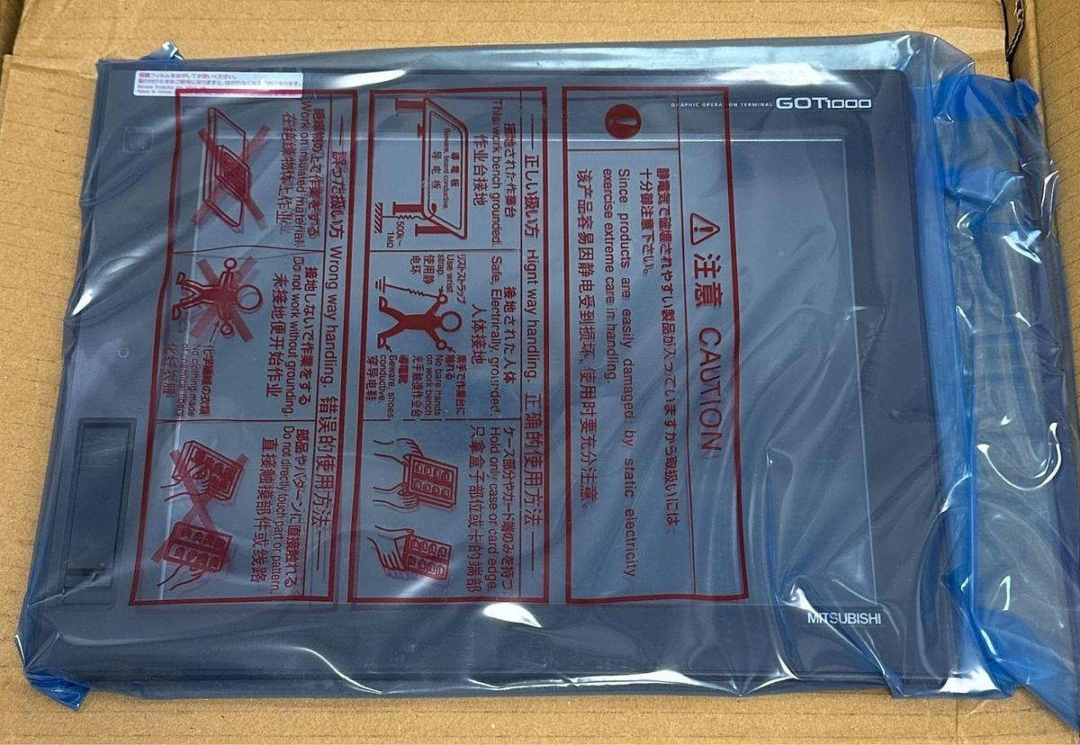 Used MITSUBISHI ELECTRIC GT1685M-STBD GOT1000 TOUCHSCREEN HMI 24VDC GT1685MSTBD NSMP