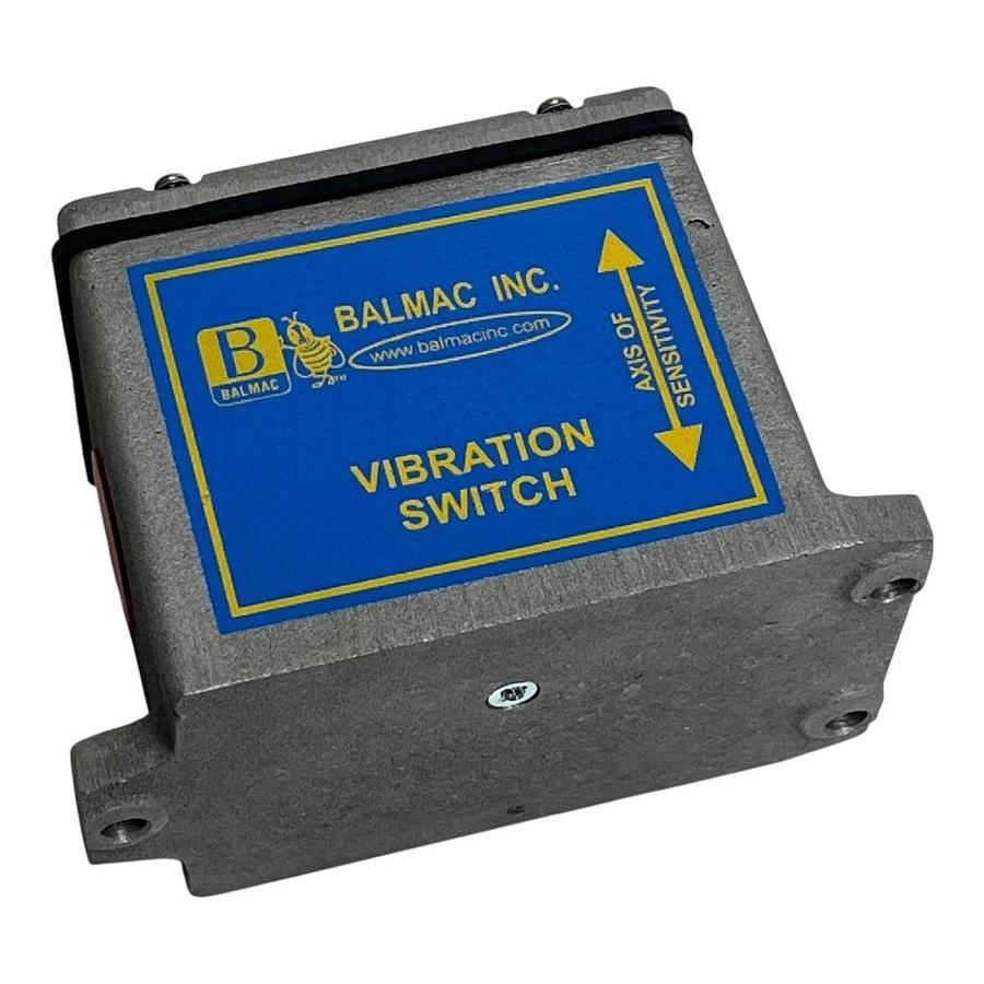 Balmac Model 550 Adjustable Vibration Switch Transmitter | New Surplus