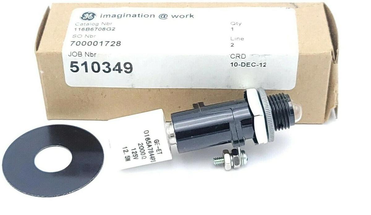Used NIB GENERAL ELECTRIC 116B6708G2 PILOT LIGHT