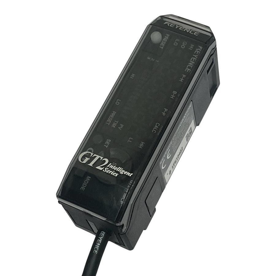 Used Keyence GT2 Series Precision Measuring Kit: (2) GT2-P12 Heads, (2) GT2-71MCP Amp