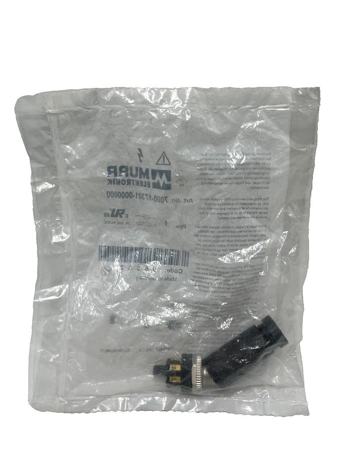Used Murr Elektronik 7000-17301-0000000 M12 Male Connector 8-Pin A-Code IP67, NSMP