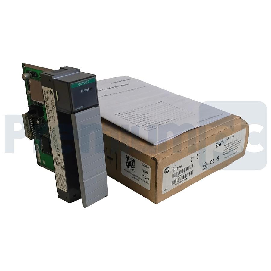 Allen Bradley 1746-NO4I /A SLC 500 4-Ch Analog Output Module 1746NO4I NSMP