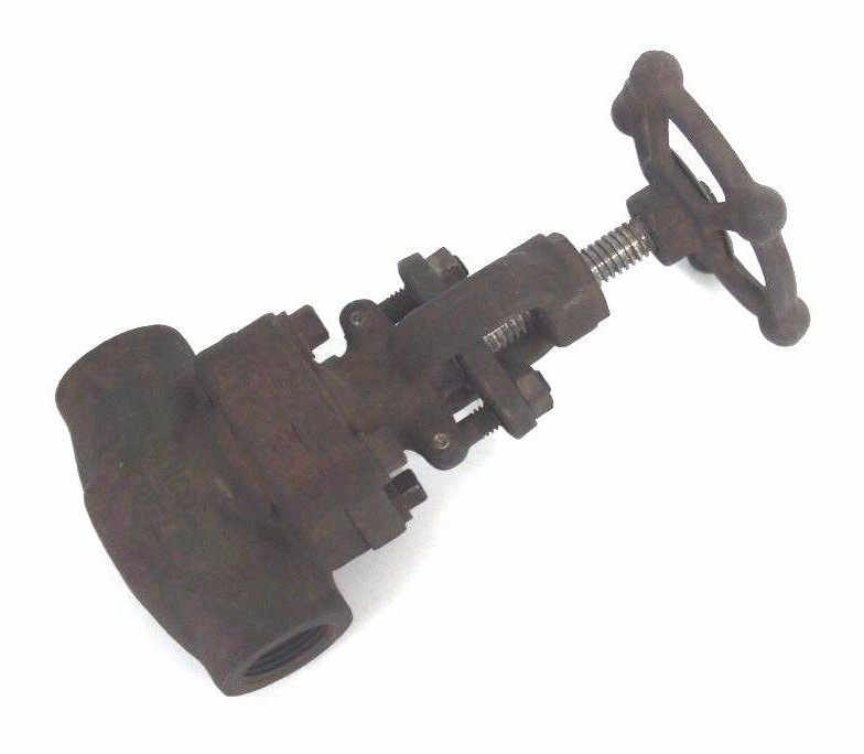 Used DRESSER HANCOCK 5500S-1 VALVE 1" NPT, PRESS. 600-910 DEG F, WOG 2000-100 F