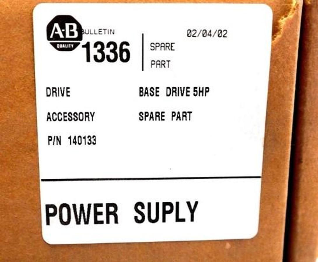 Used ALLEN BRADLEY 151083 REV.08 0302 POWER SUPPLY 5HP 380/460V 1336-151132 140133