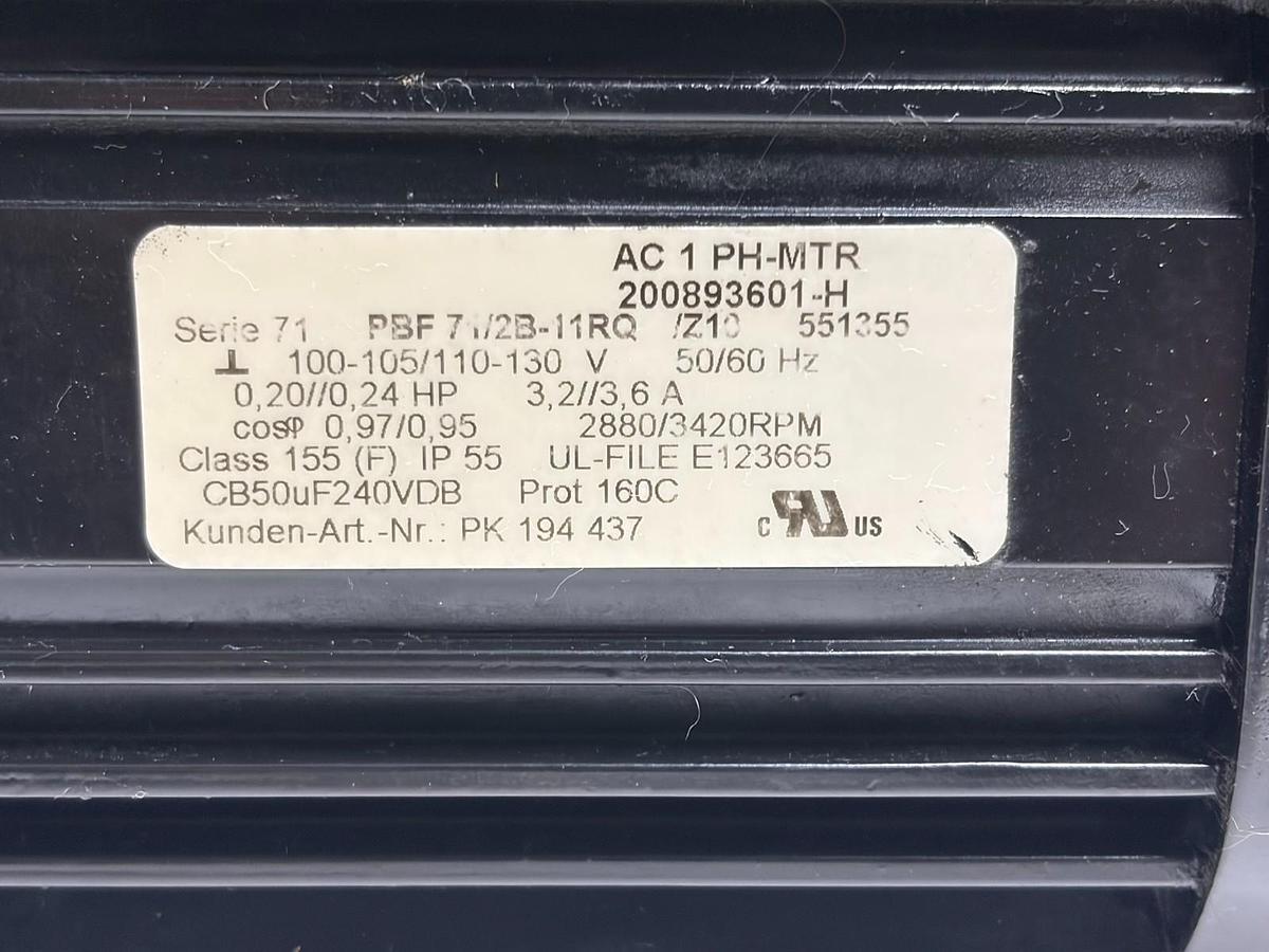 Used Pfeiffer Duo 2.5 PK D41 062 F Rotary Vane Vacuum Pump Agilent G3170-89025 USPI