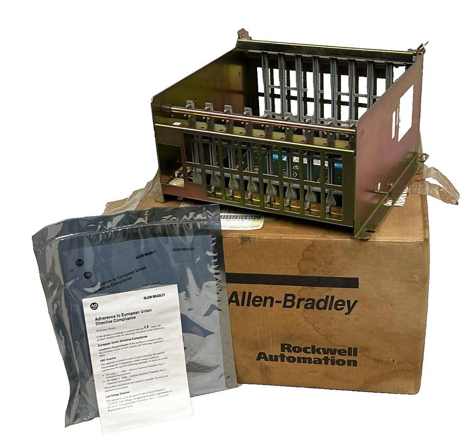 Allen-Bradley 1771-A2B /B PLC-5 8-Slot I/O Chassis 1771A2B Remanufactured