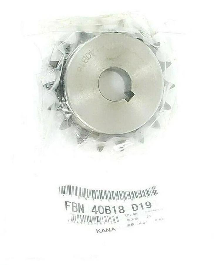 LOT OF 3 NEW KANAYAMA MISUMI FBN 40B18 D19 FINISHED BORE SPROCKETS FBN40B18D19