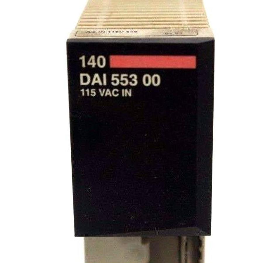 Used AEG AUTOMATION TSX QUANTUM 140DAI55300 AC IN 115V 4X8, 140-DAI-553-00