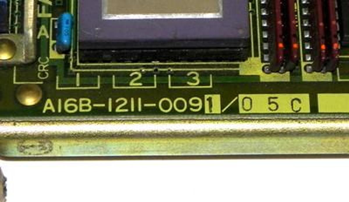 Used FANUC A16B-1211-0091/05C MEMORY MODULE A16B12110091