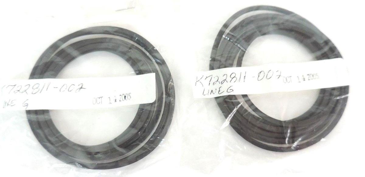Used LOT OF 2 NEW OIL GEAR COMPANY K722811-002 SEAL KITS K722811002